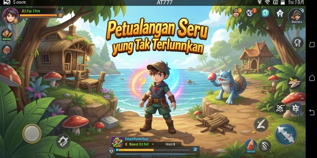 Tampilan gameplay AT777 yang menakjubkan dan mendebarkan.