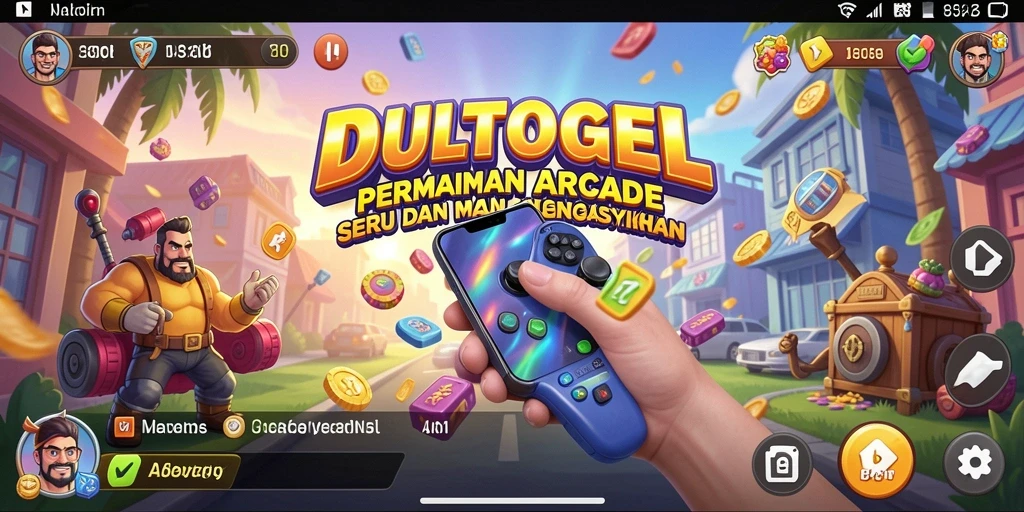 Tampilan gameplay yang seru dan interaktif dari DULTOGEL.