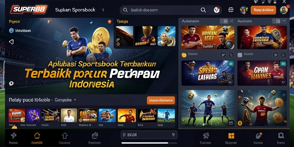 Tampilan antarmuka gameplay <strong>SUPER88</strong> yang menarik dan interaktif.